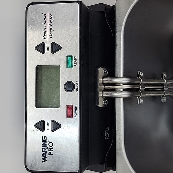 Waring Pro DF280 Professional Brushed Stainless Steel 3-Basket Deep Fryer - Picture 3 of 16